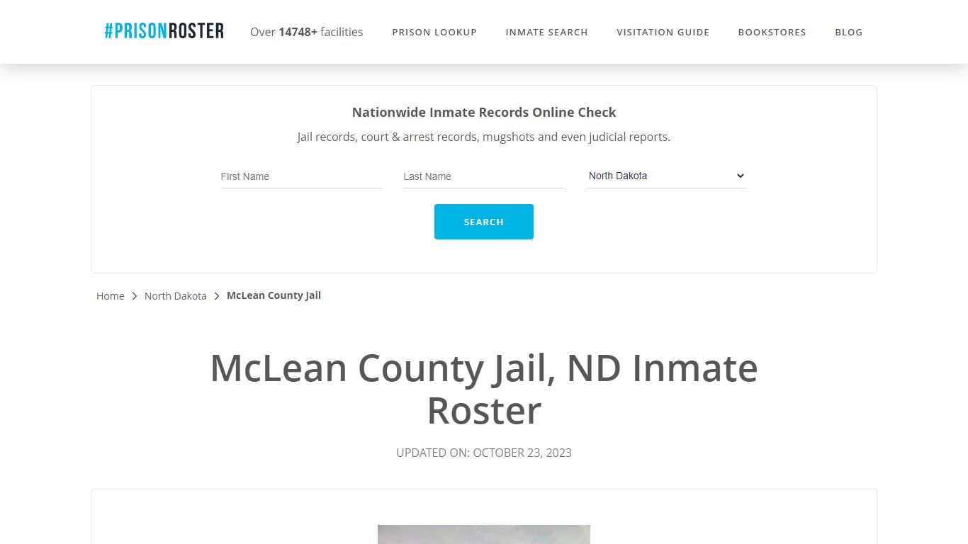 McLean County Jail, ND Inmate Roster - Prisonroster